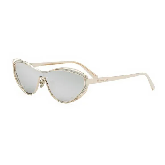 NEW DIOR SUNGLASSES, WOMEN DIOR FILDIOR M1U B0A4 SILVER GOLD METAL EYEWEAR NEW DIOR SUNGLASSES, WOMEN DIOR FILDIOR M1U B0A4 SILVER GOLD  main image 4